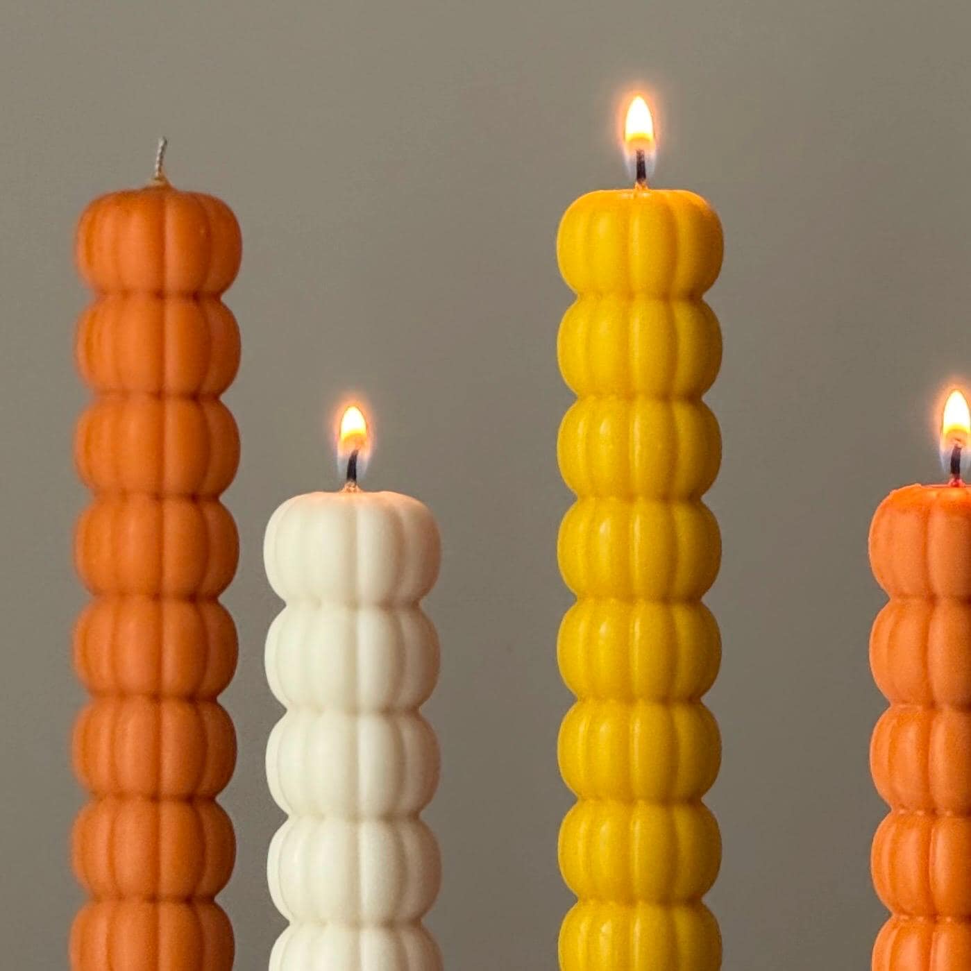 Cute Halloween Pumpkins Taper
