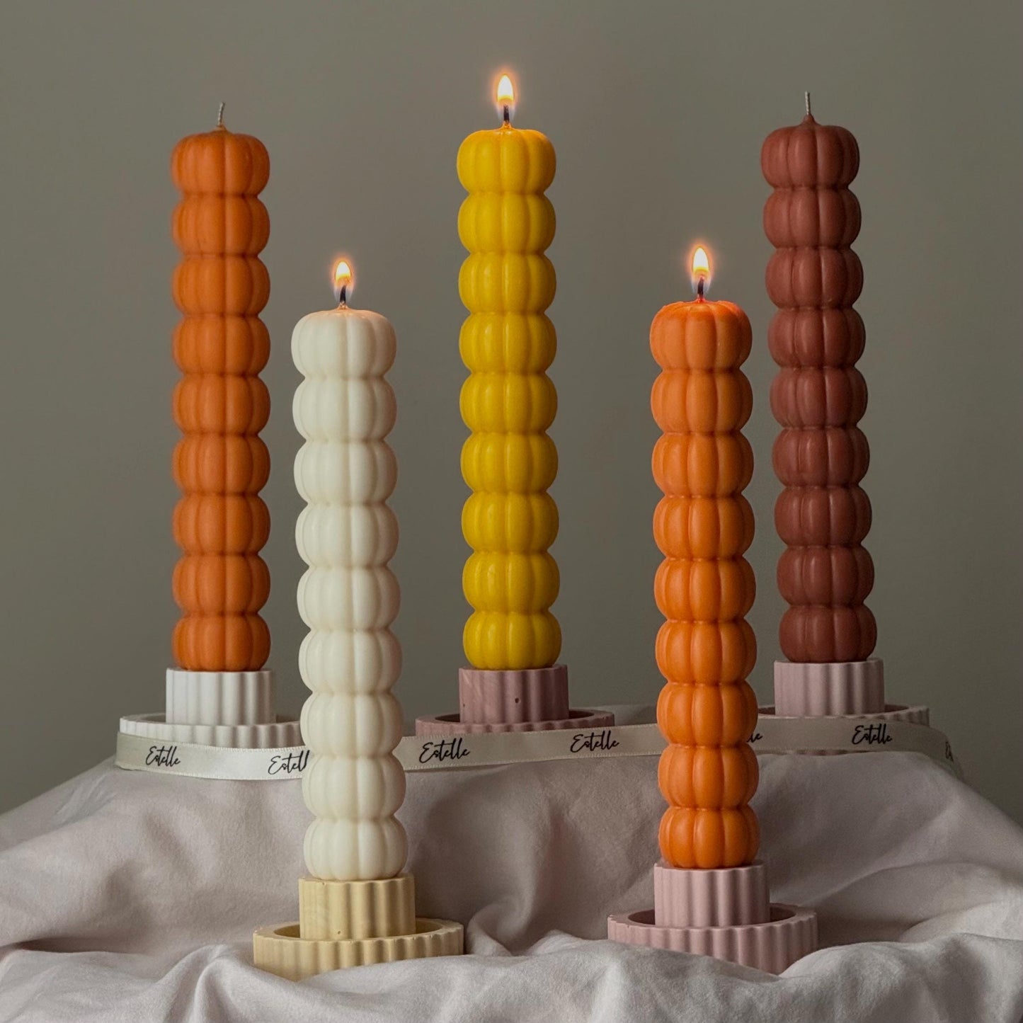 Cute Halloween Pumpkins Taper