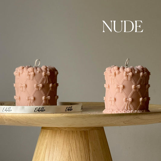 Cake Candle | Trendy Handmade Decoration