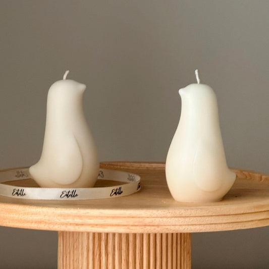 Cute Bird Soy Candle | Unscented Handmade Home Decor