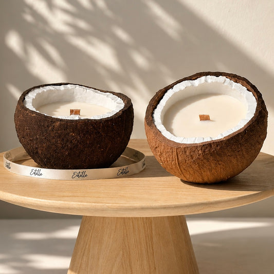 Coconut Soy Wax Candle: Handmade Scented Candle
