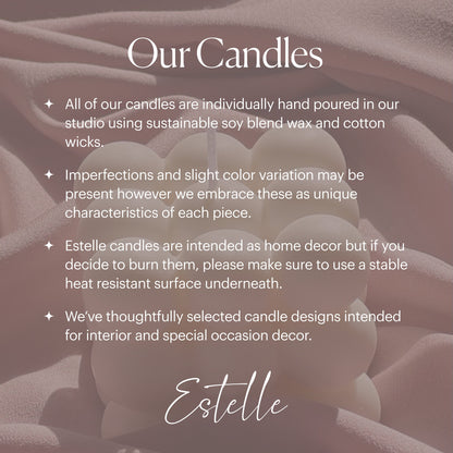 Cute Mushrooms Candle Set