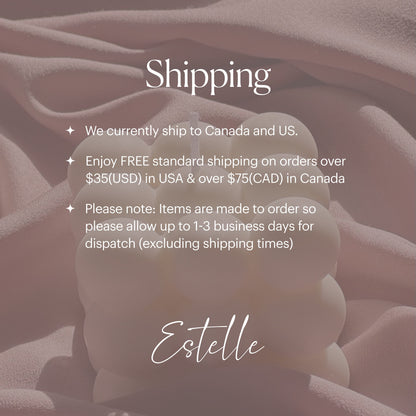 Ribbed Soy Wax Pillar Candle | Handmade Vegan Decor