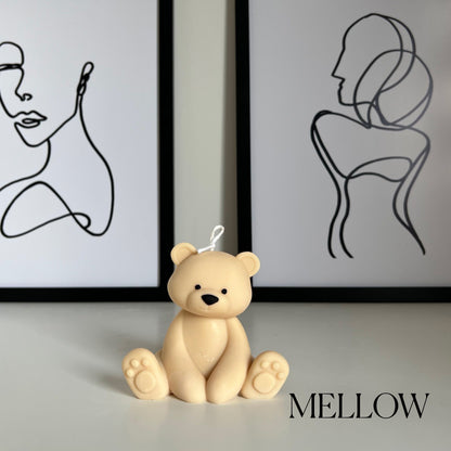 Teddy Bear Candle