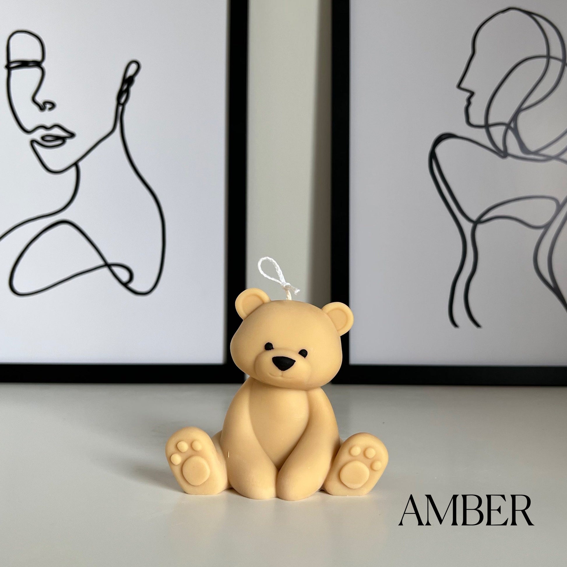Teddy Bear Candle