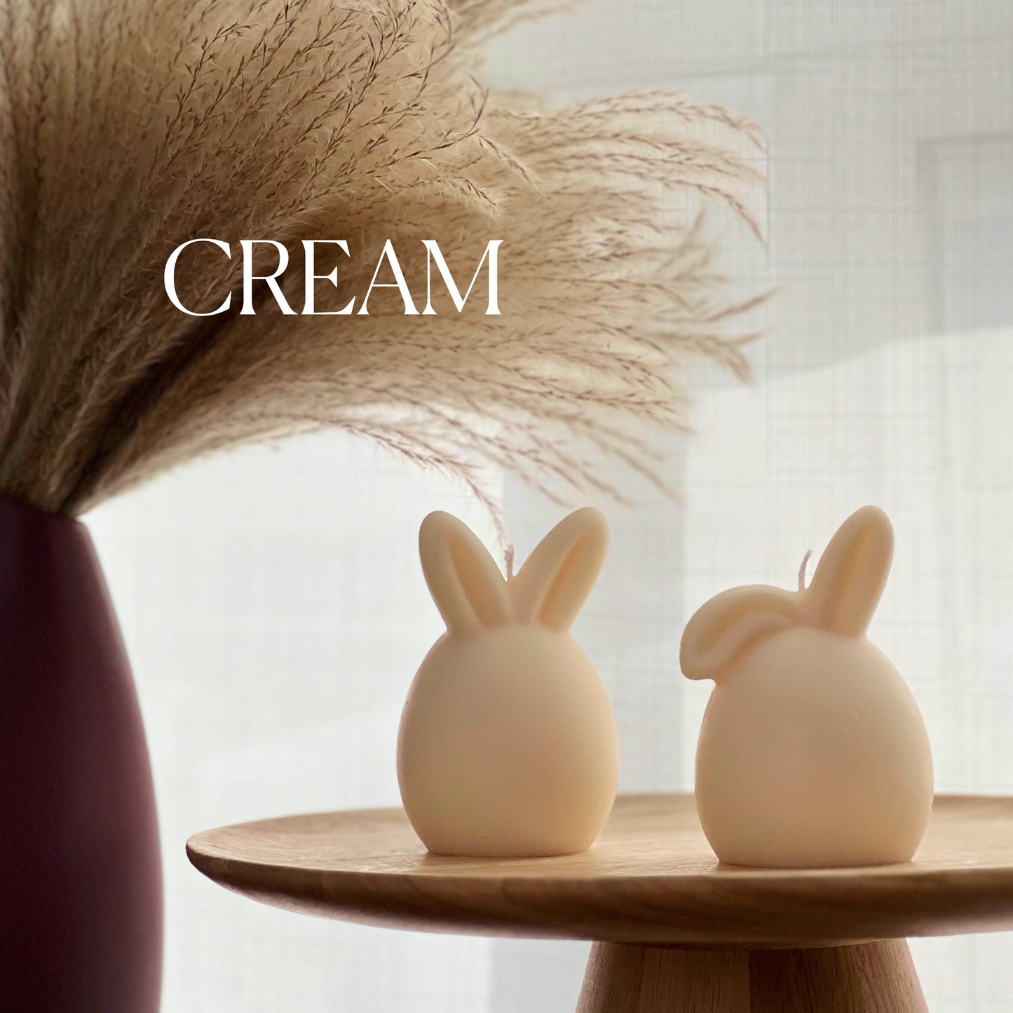 Easter Bunny Egg Candle