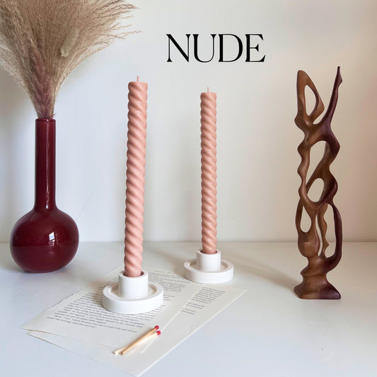 Tall Twisted Taper Candle