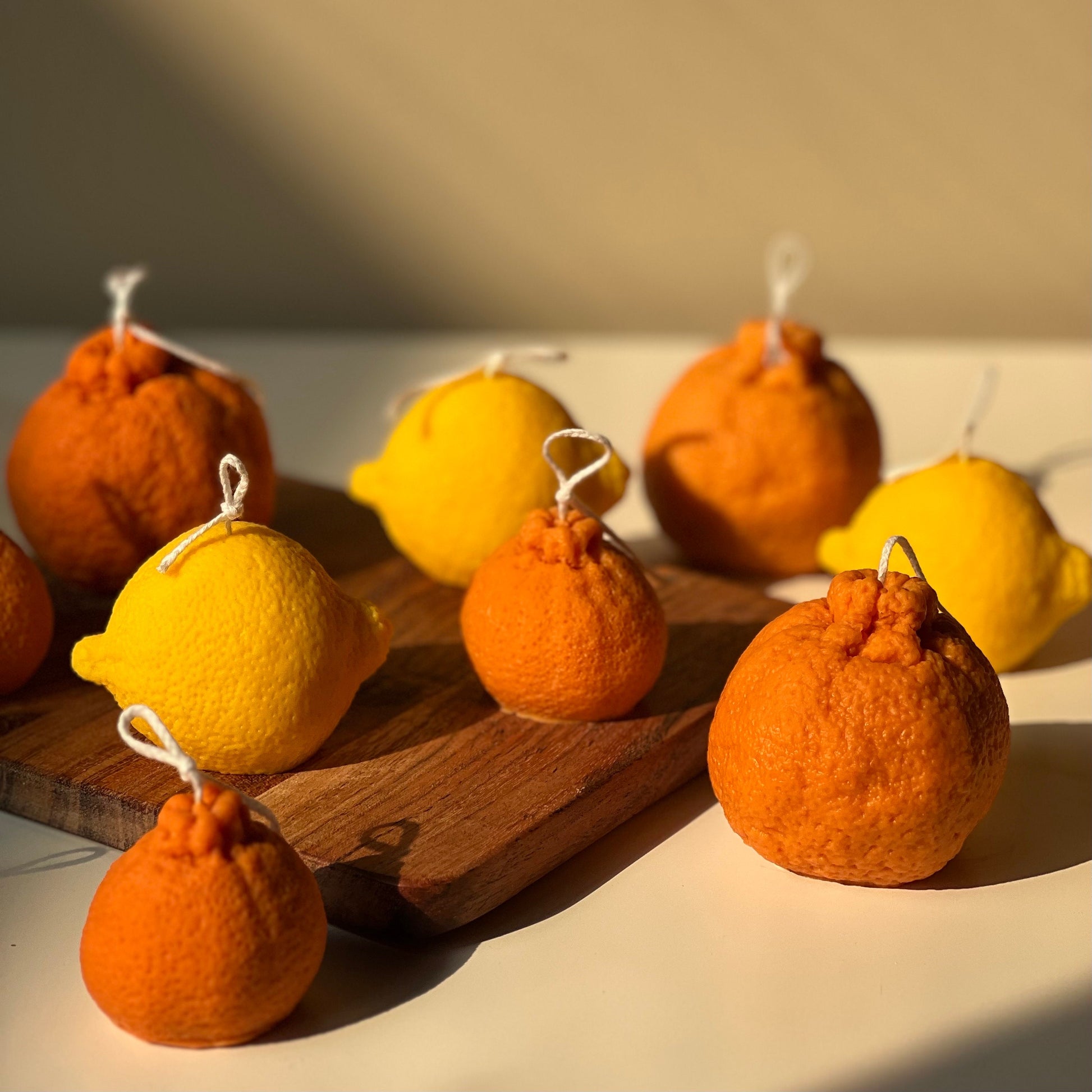 Lemon Shaped Candle