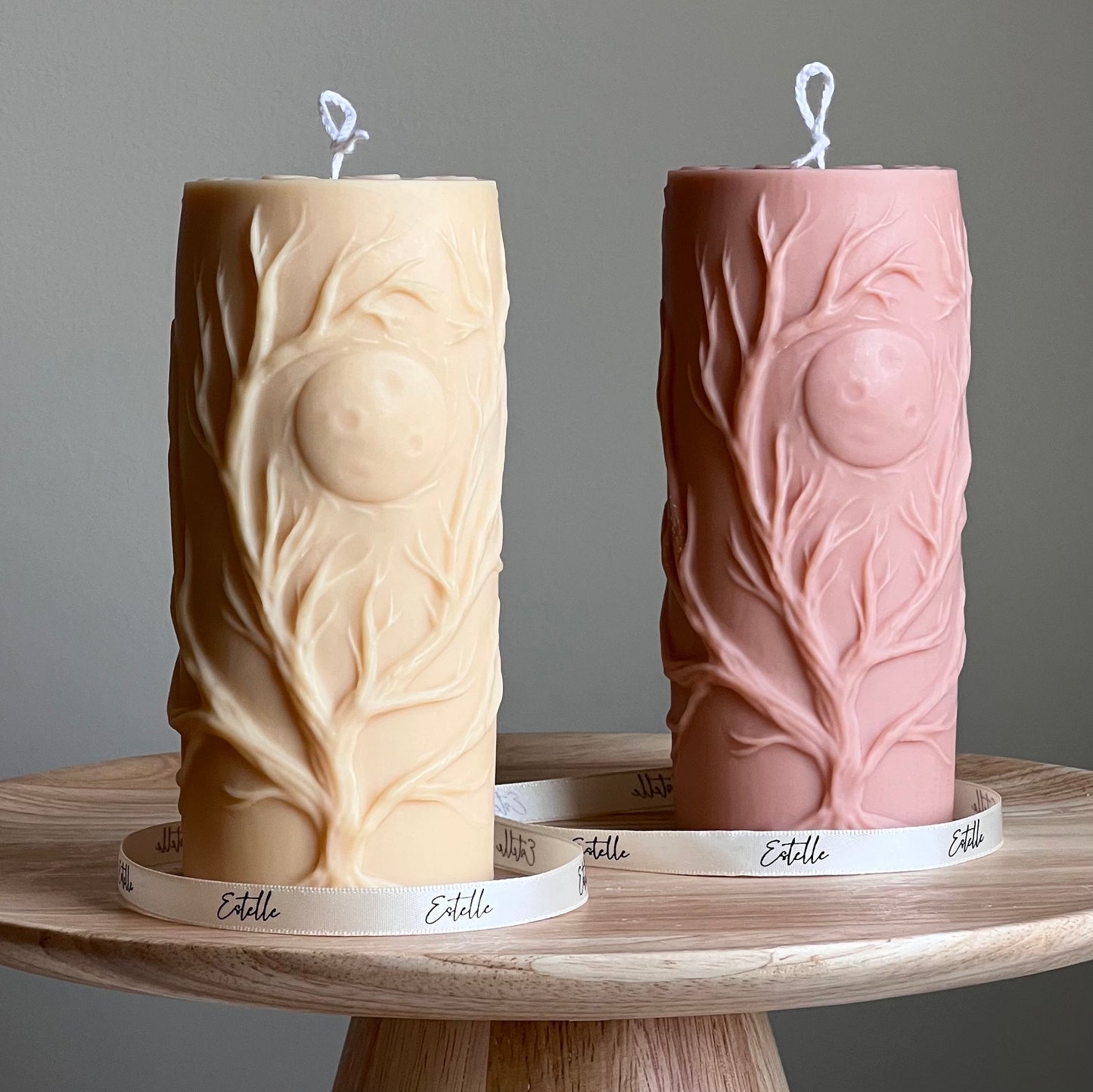 Tree Pillar Candle
