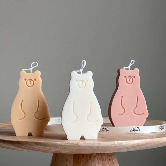 Cute Teddy Candle