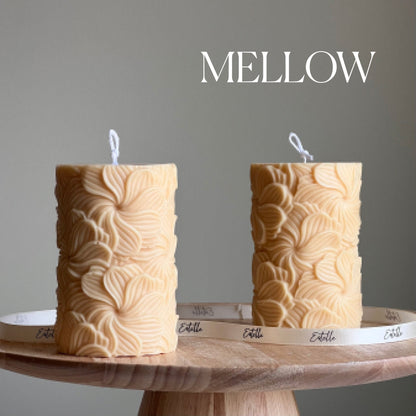 Flower Pillar Candle