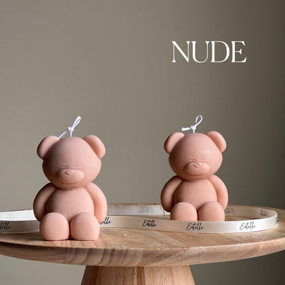 Small Teddy Candle