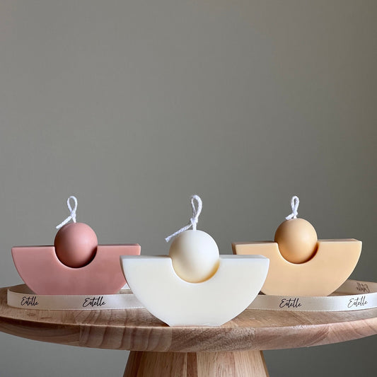Geometric Shape Candle