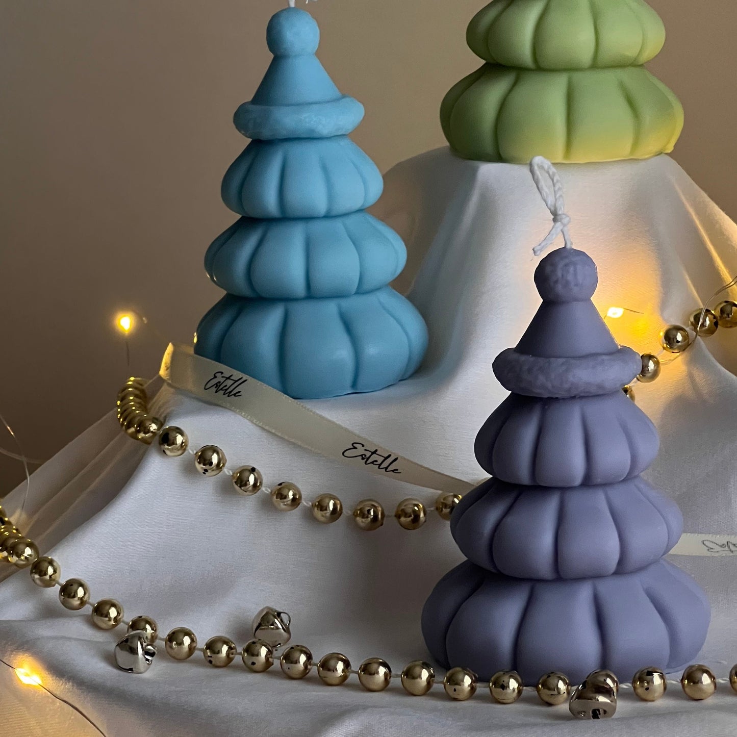 Christmas Tree In Hat Candle