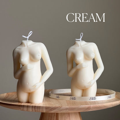 Pregnant Body Candle