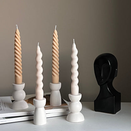 Round Candlestick Holder