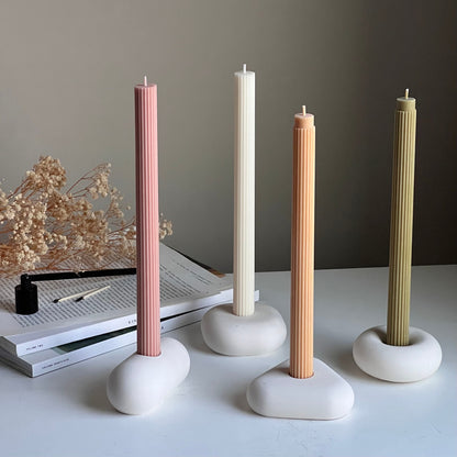 Geometric Candlestick Holder