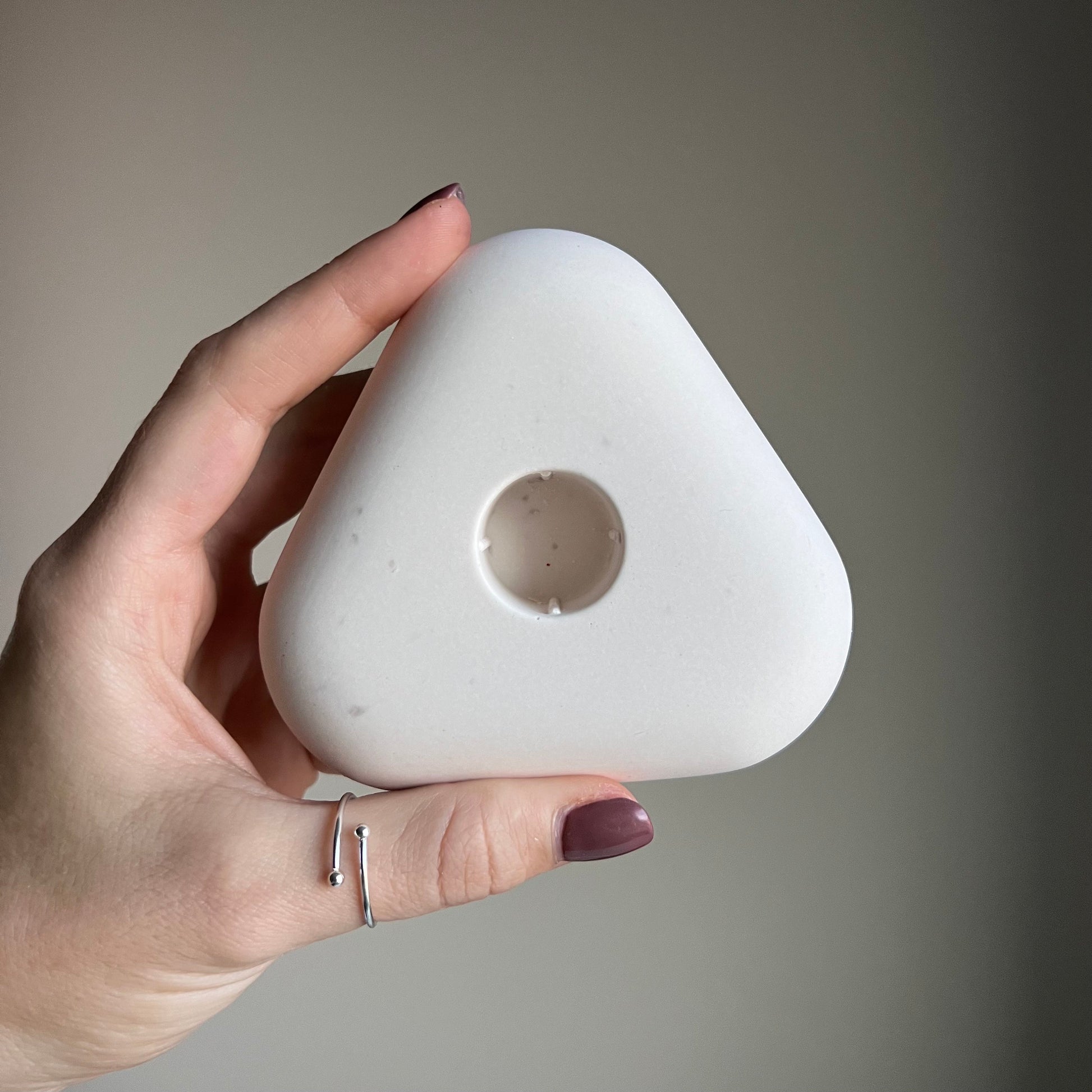 Geometric Candlestick Holder