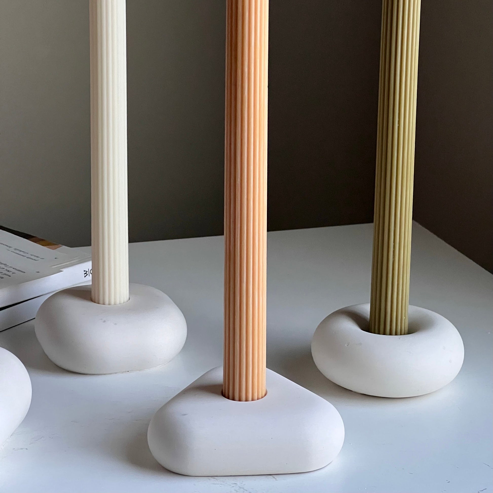 Geometric Candlestick Holder