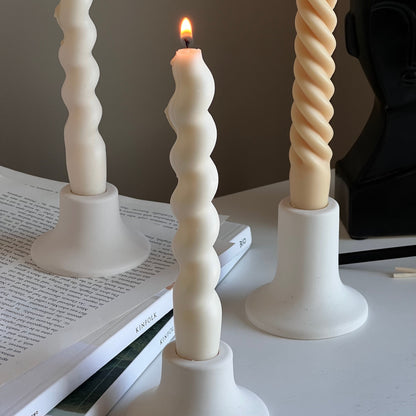 Round Candlestick Holder