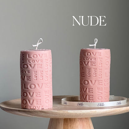Love Pillar Candle