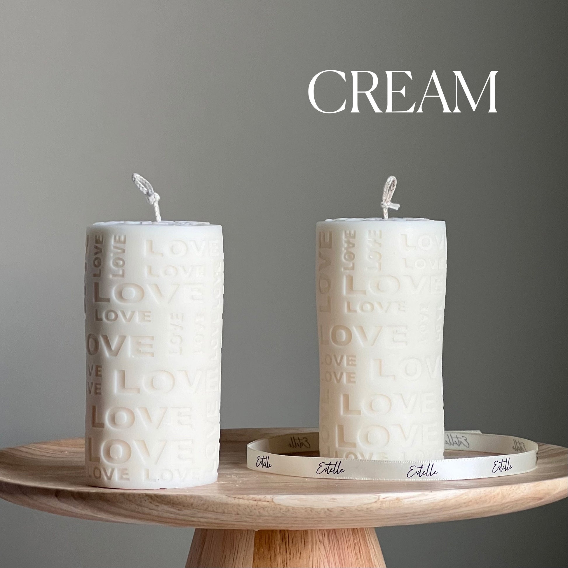 Love Pillar Candle