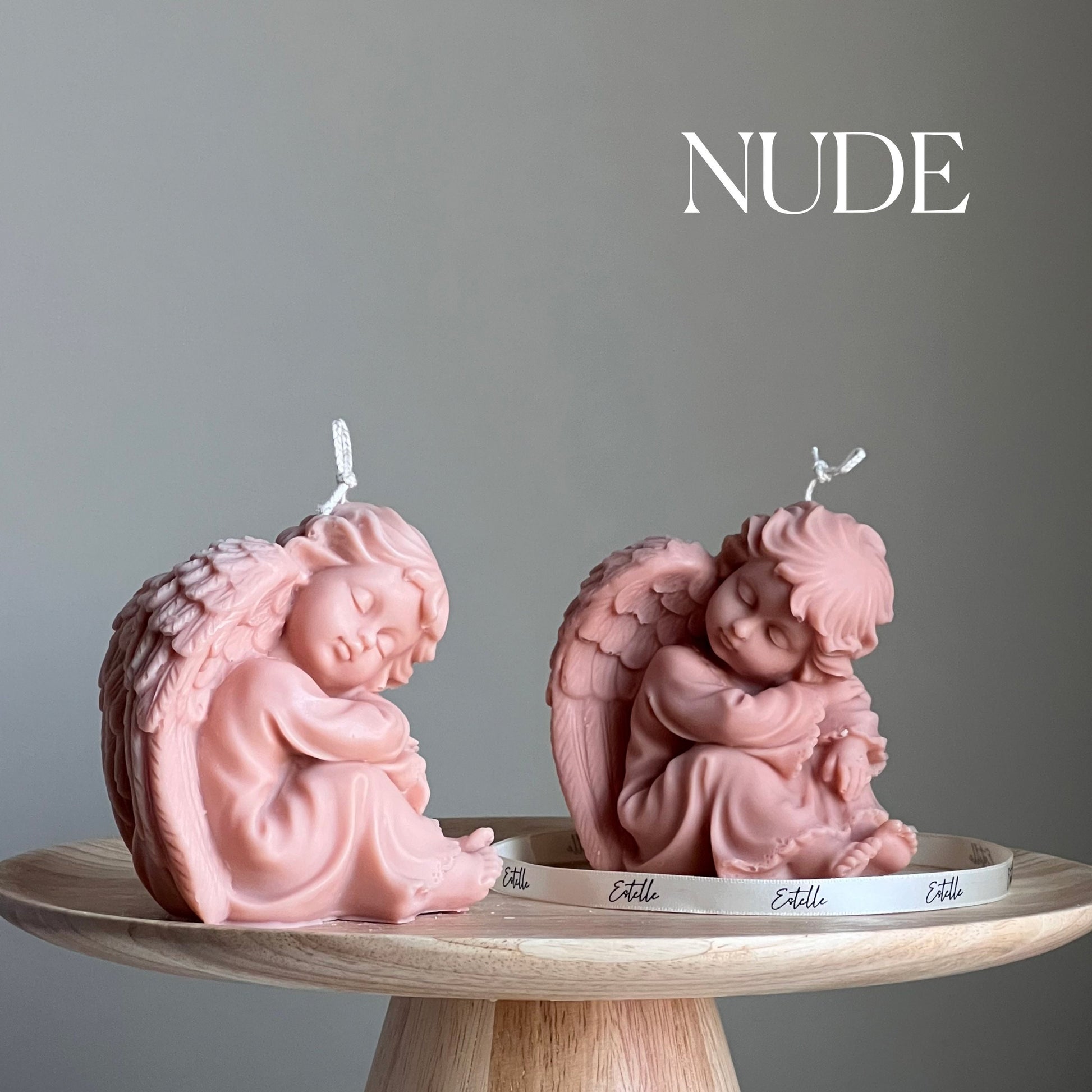 Cute Angel Candle | Cute Baby Candle | Sculptural Pillar Soy Wax Candle| Lady Candle| Aesthetic Decoration| Statue Candle| Unique Candle