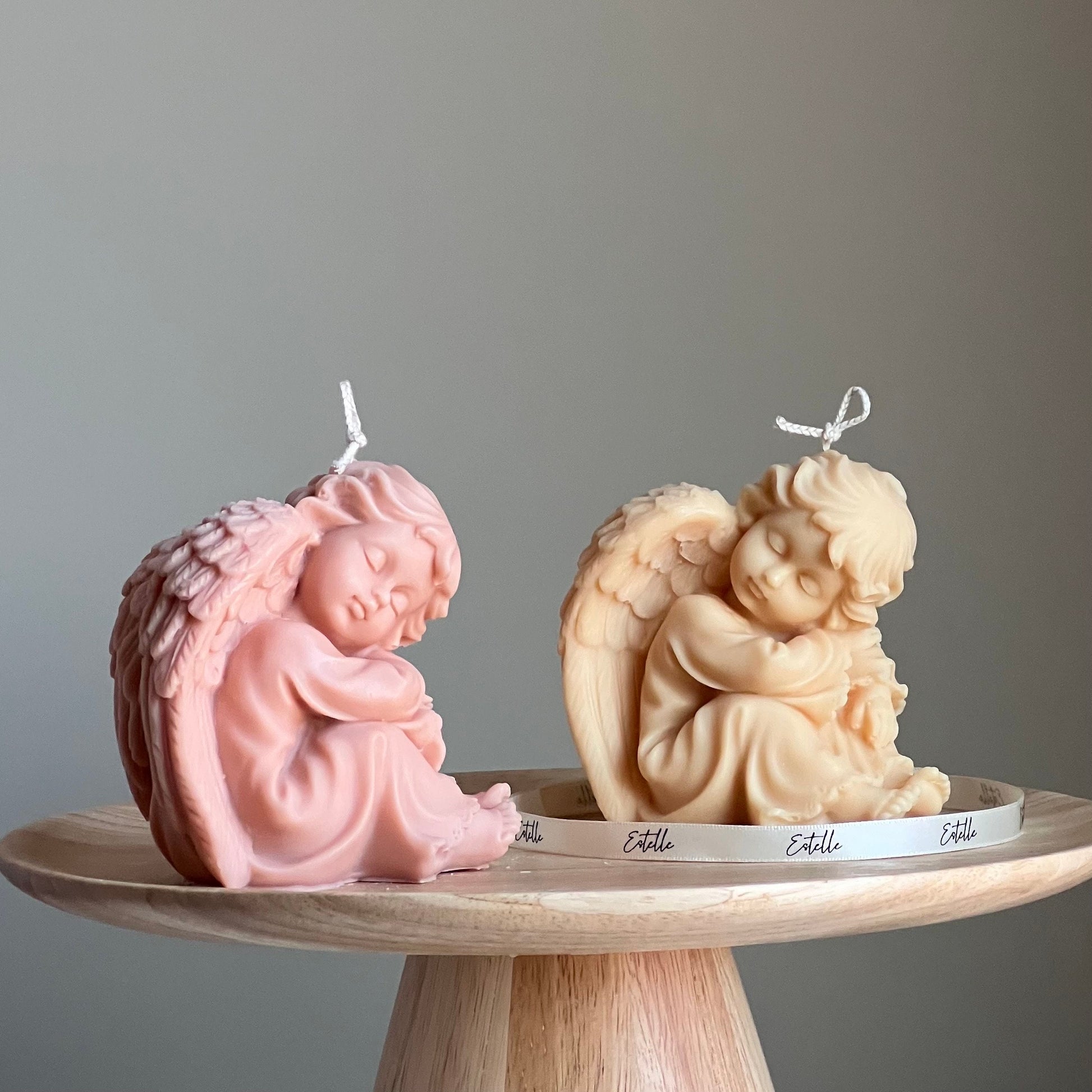 Cute Angel Candle | Cute Baby Candle | Sculptural Pillar Soy Wax Candle| Lady Candle| Aesthetic Decoration| Statue Candle| Unique Candle