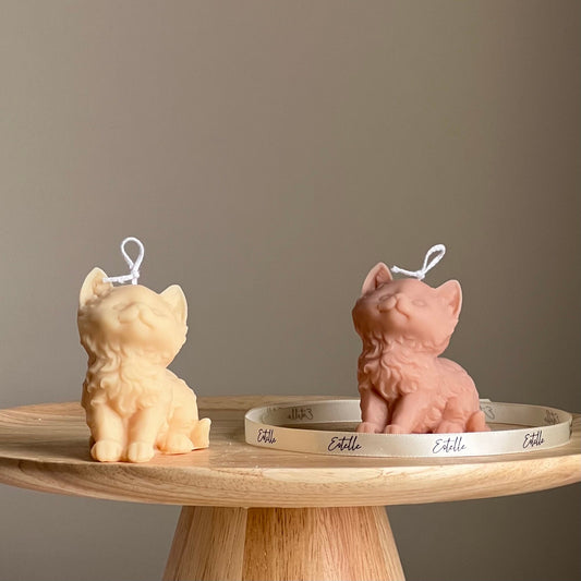 Cute Kitty Candle
