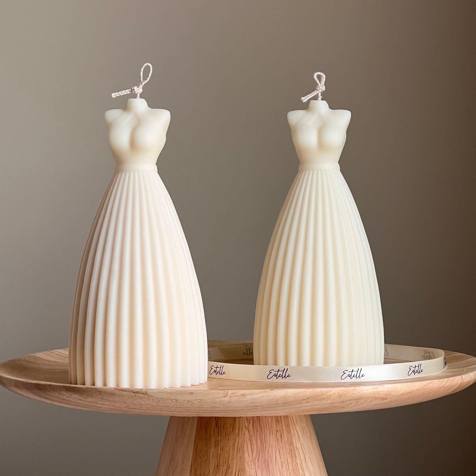 Wedding Dress Candle