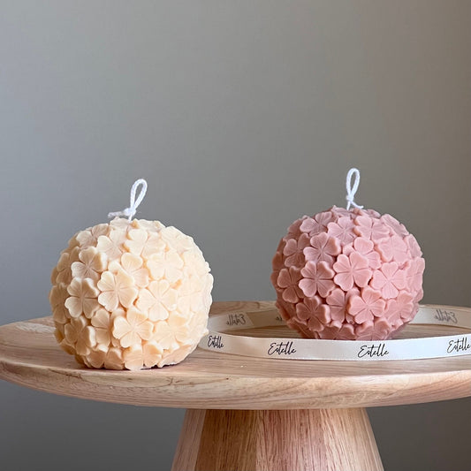 Cute Clover Ball Candle