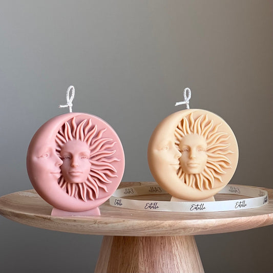 Sun and Moon Candle