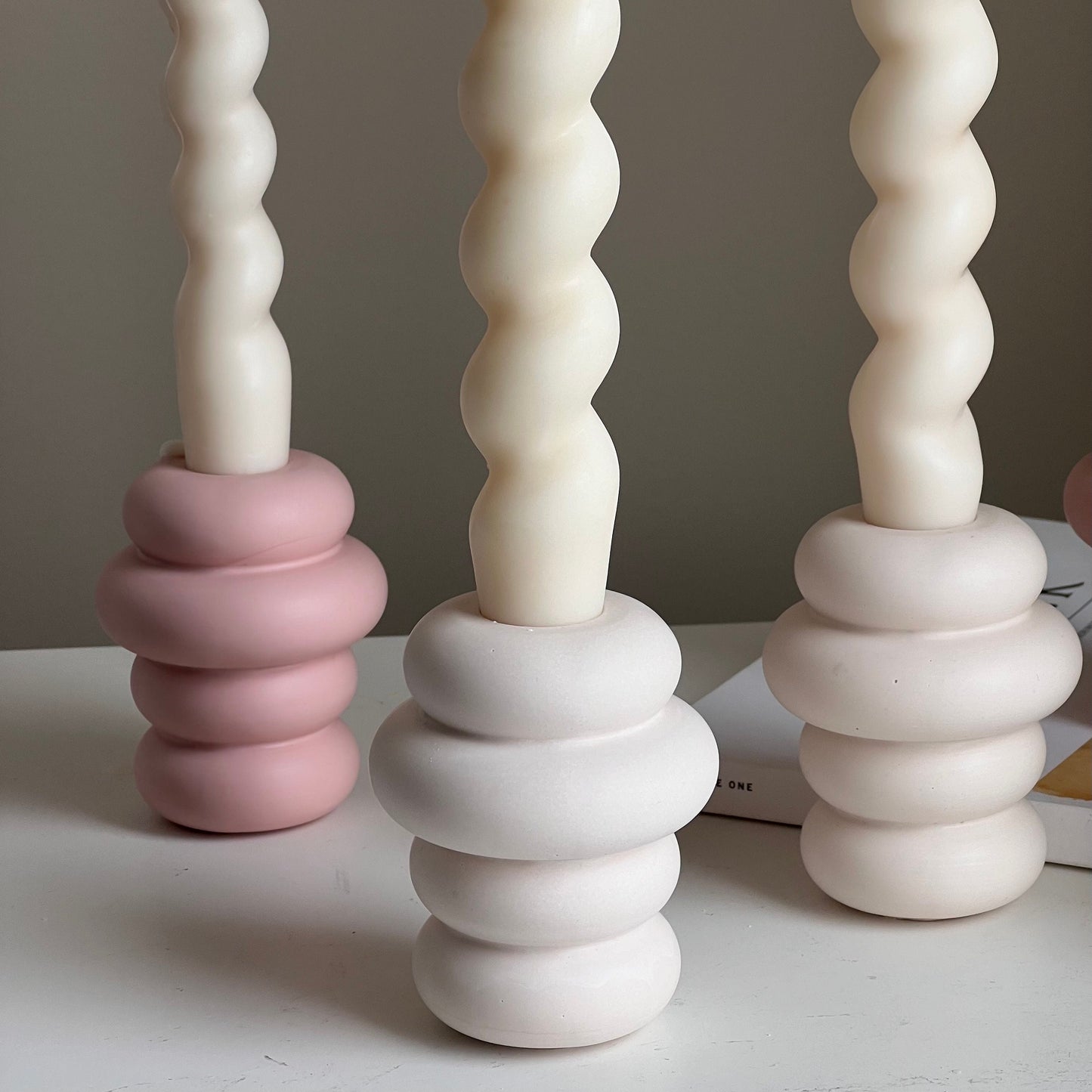 Donut Candlestick Holder