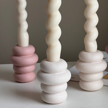 Donut Candlestick Holder