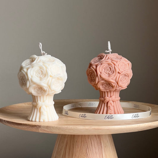 Flower Bouquet Candle