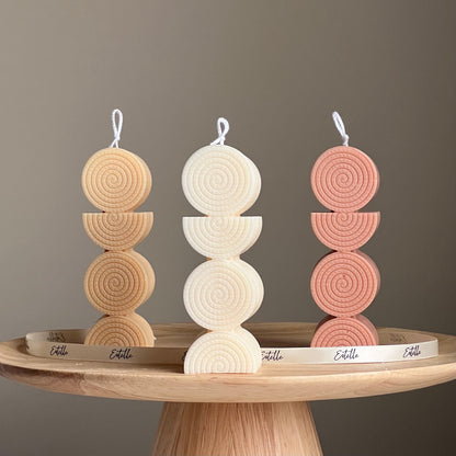 Rounds Pillar Candle