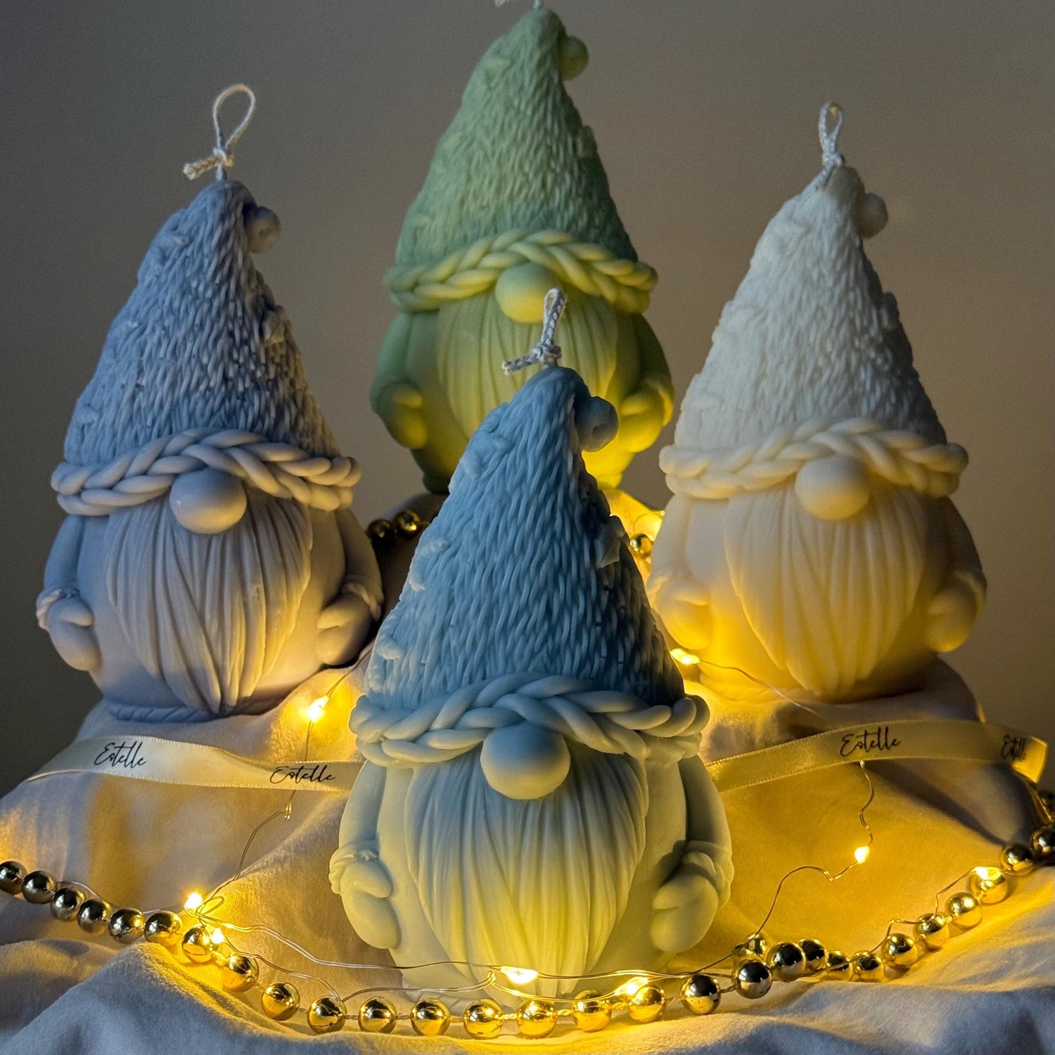 Christmas Gnome Candle