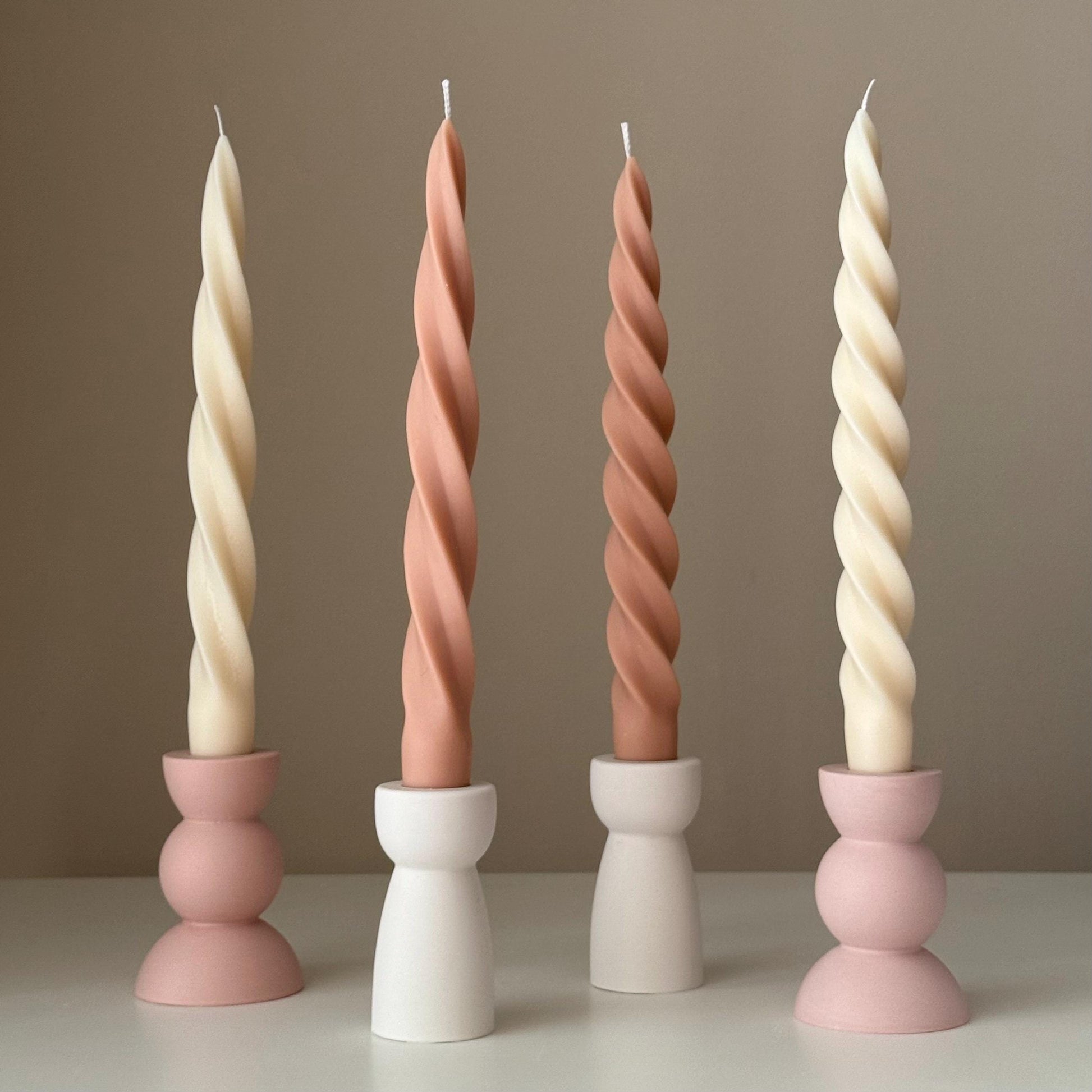 Spiral Taper Candle