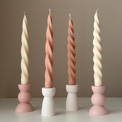 Spiral Taper Candle