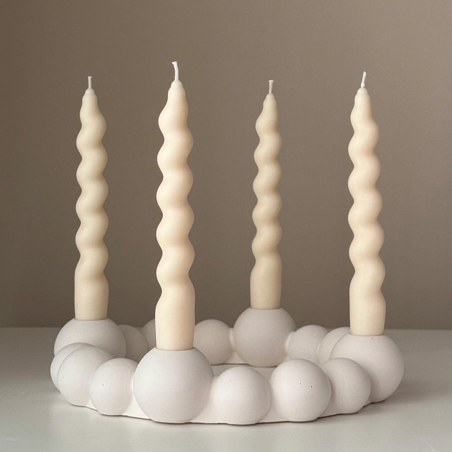 Bubbles Candlestick Holder For 4 Candles