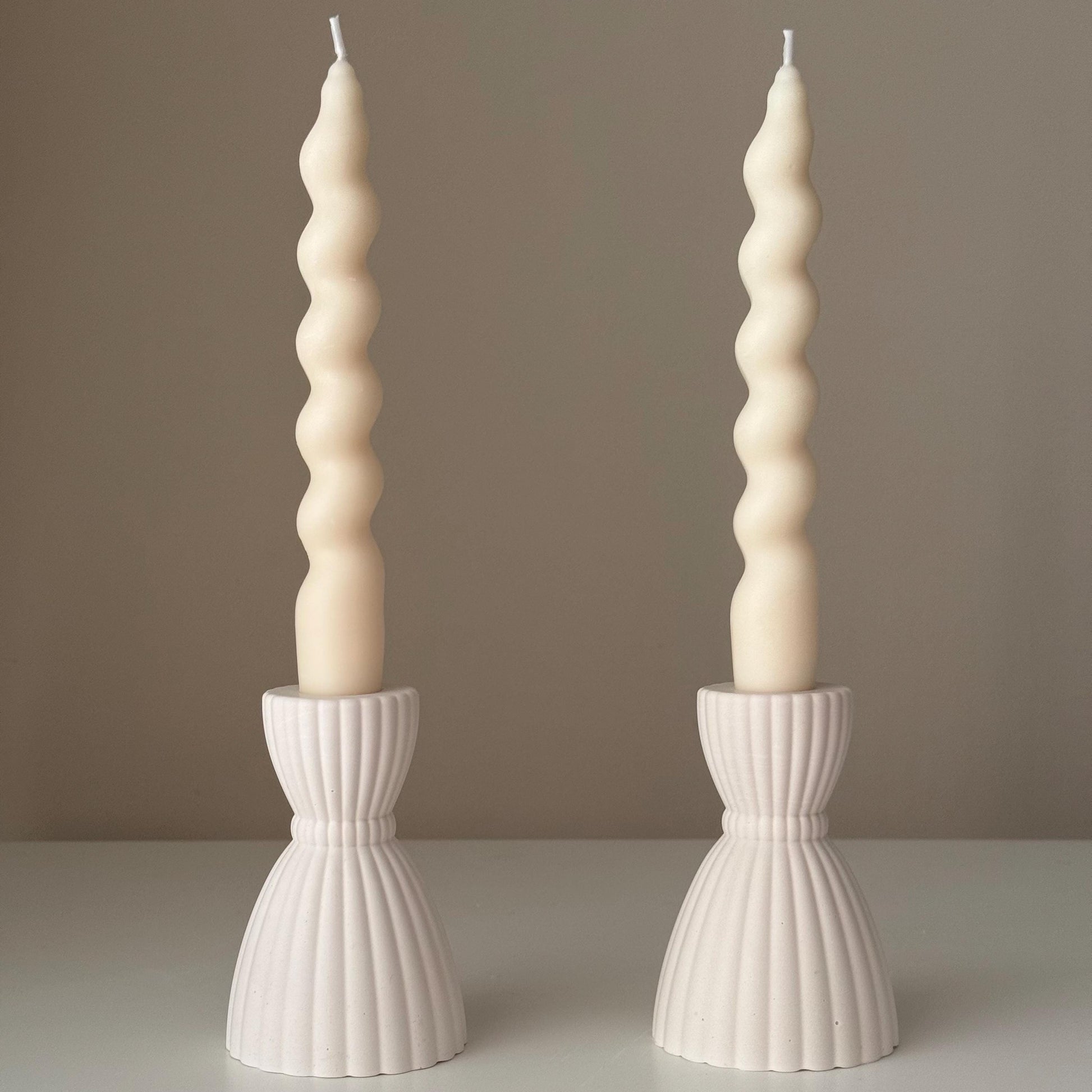 Cute Wedding Dress Candlestick Holder