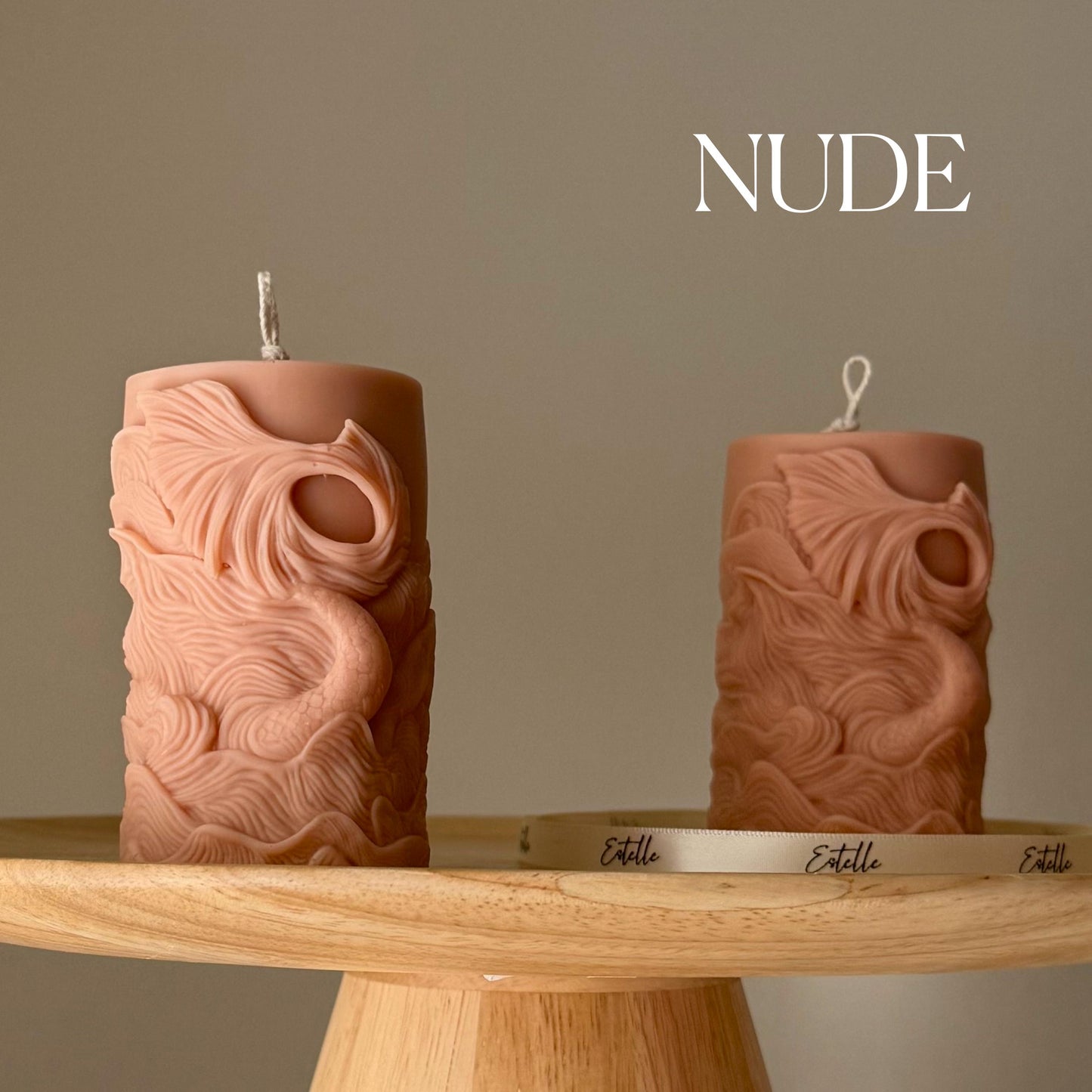 Fishtail Pillar Candle