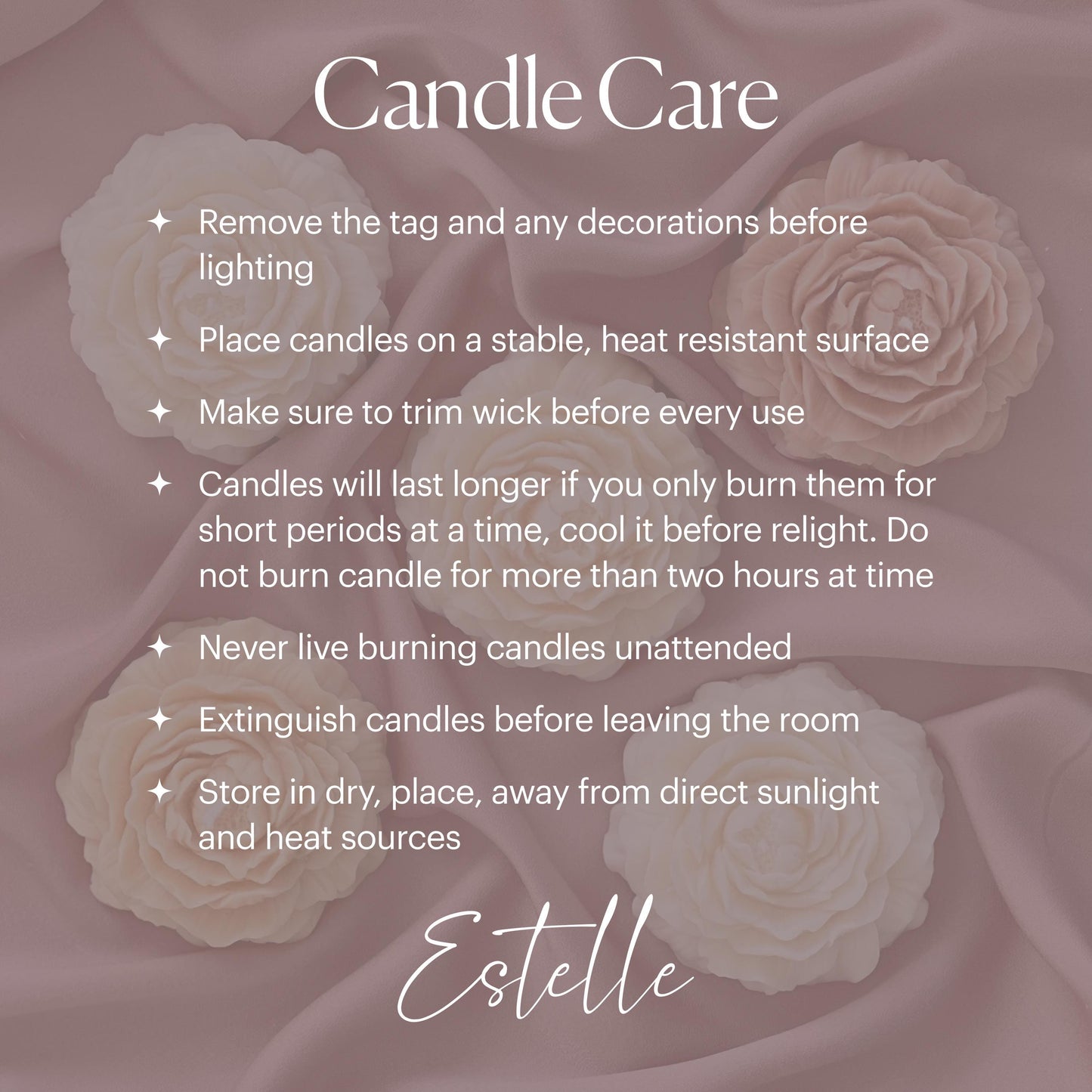 Butterflies Pillar Candle