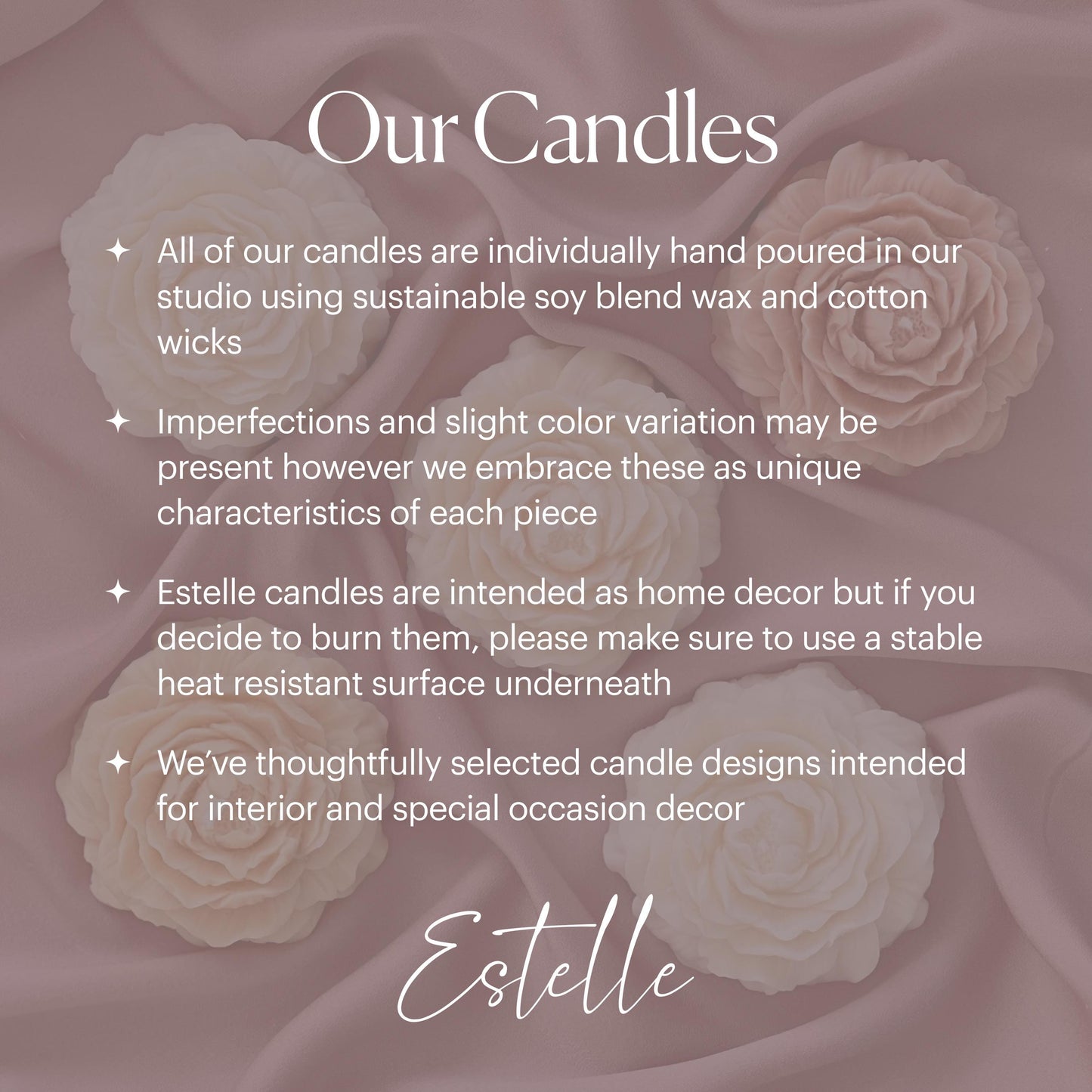 Butterflies Pillar Candle