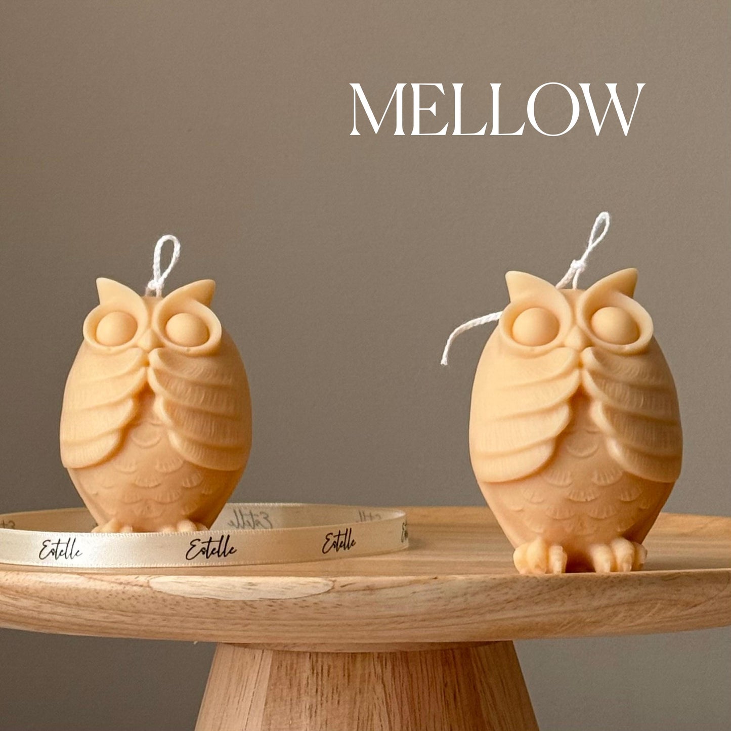 Owl Candle