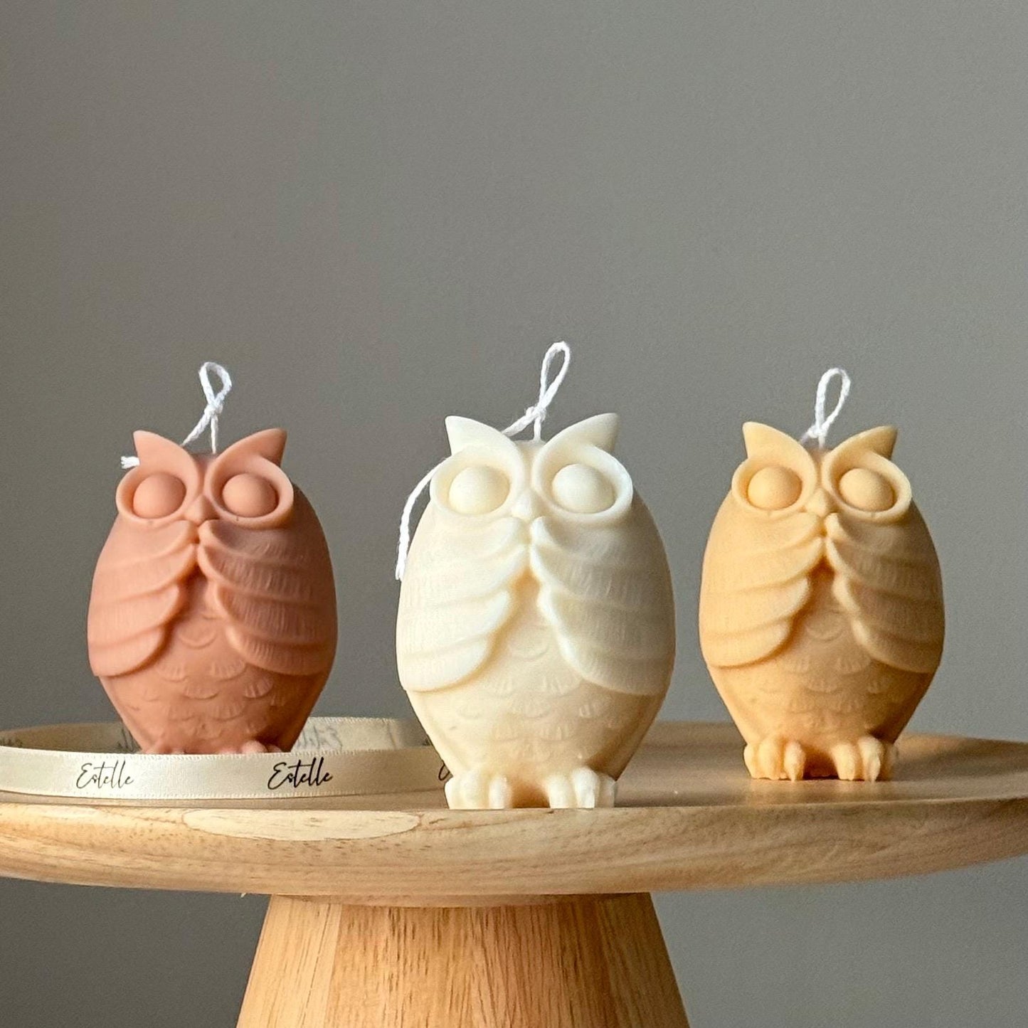 Owl Candle