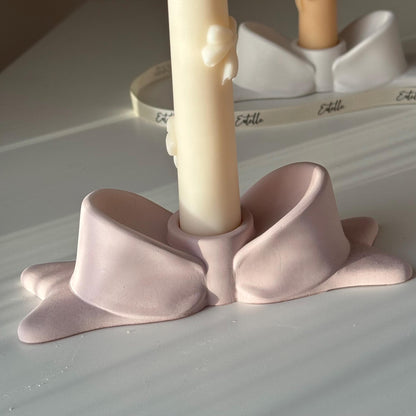 Bowtie Candlestick Holder