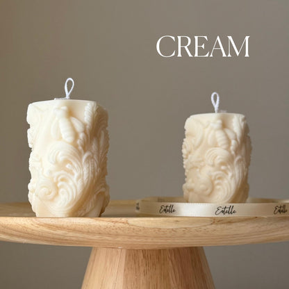 Bees Pillar Candle