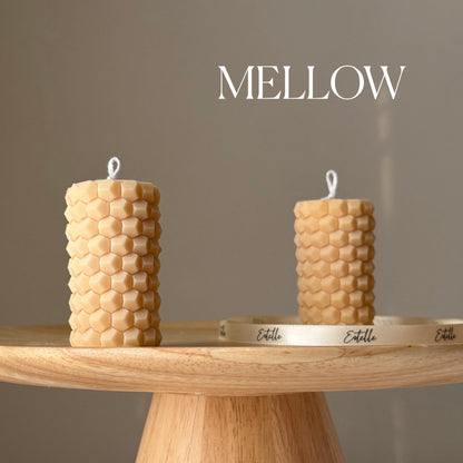 Honeycomb Pillar Candle