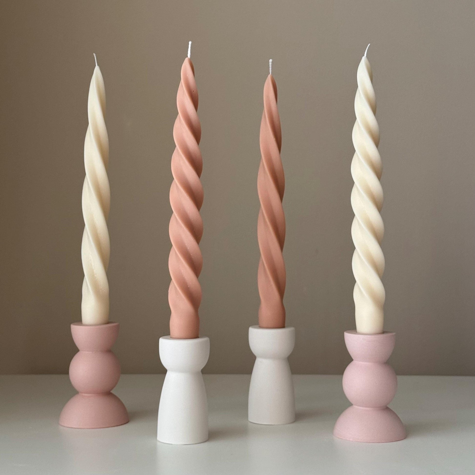 Spiral Taper Candle